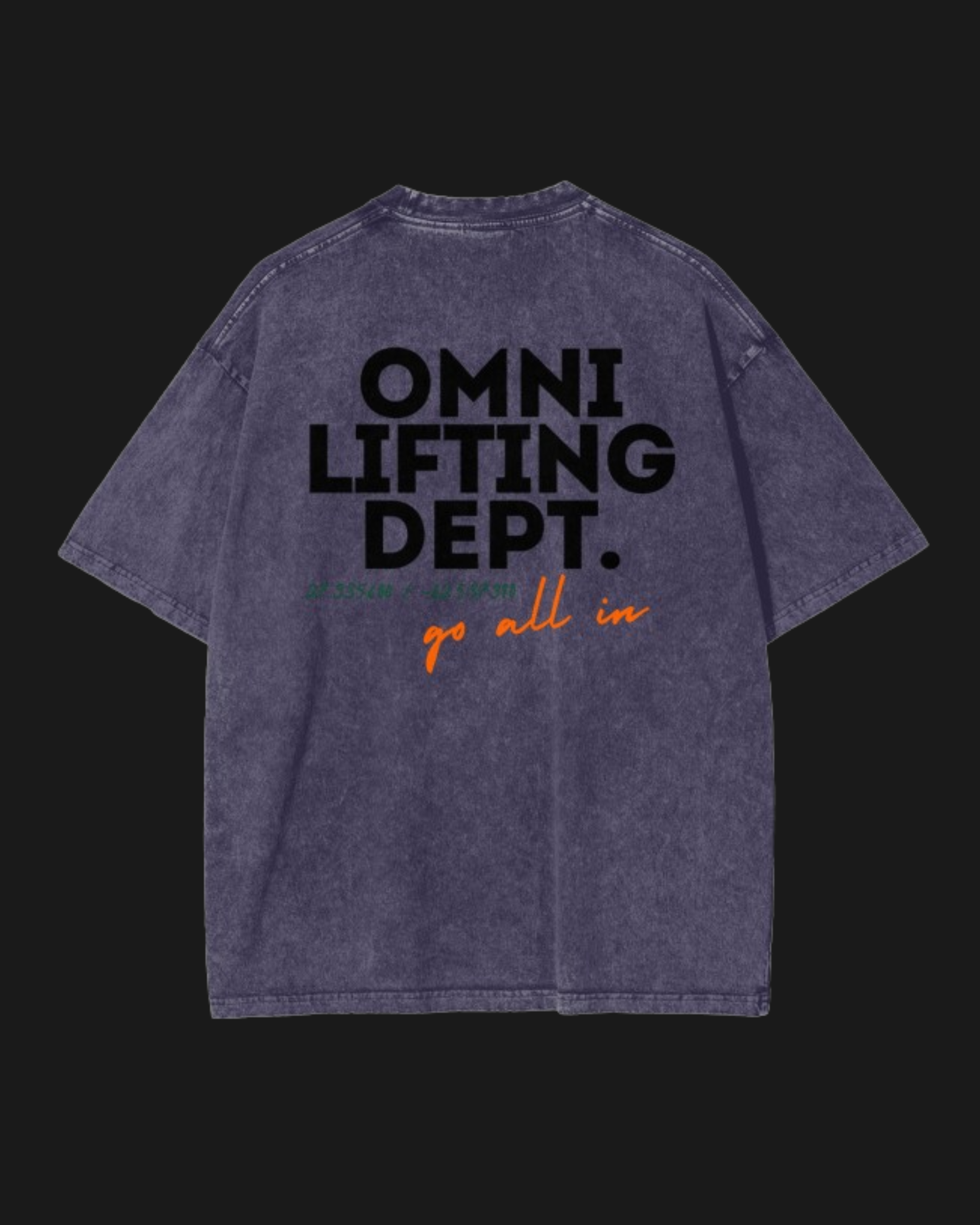 Relaxed Stonewash Tee | Lifting Dept