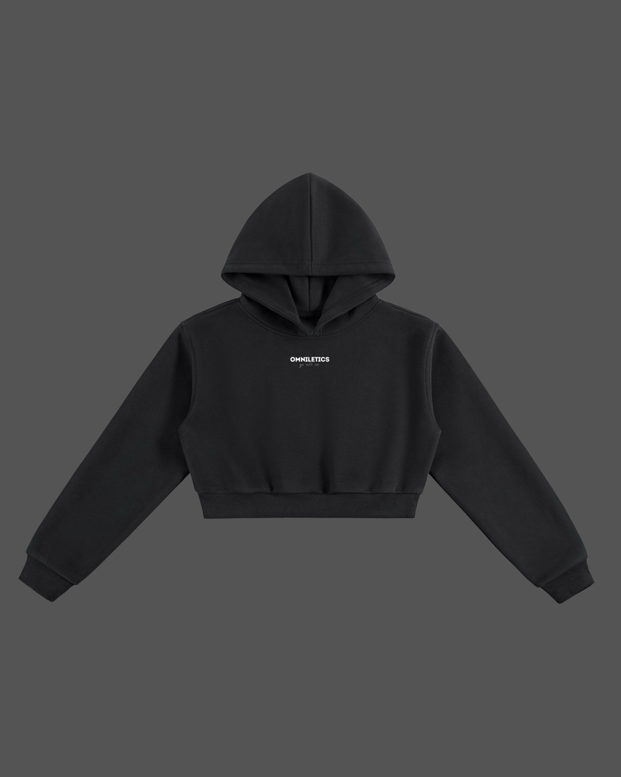 Essential Cropped Hoodie