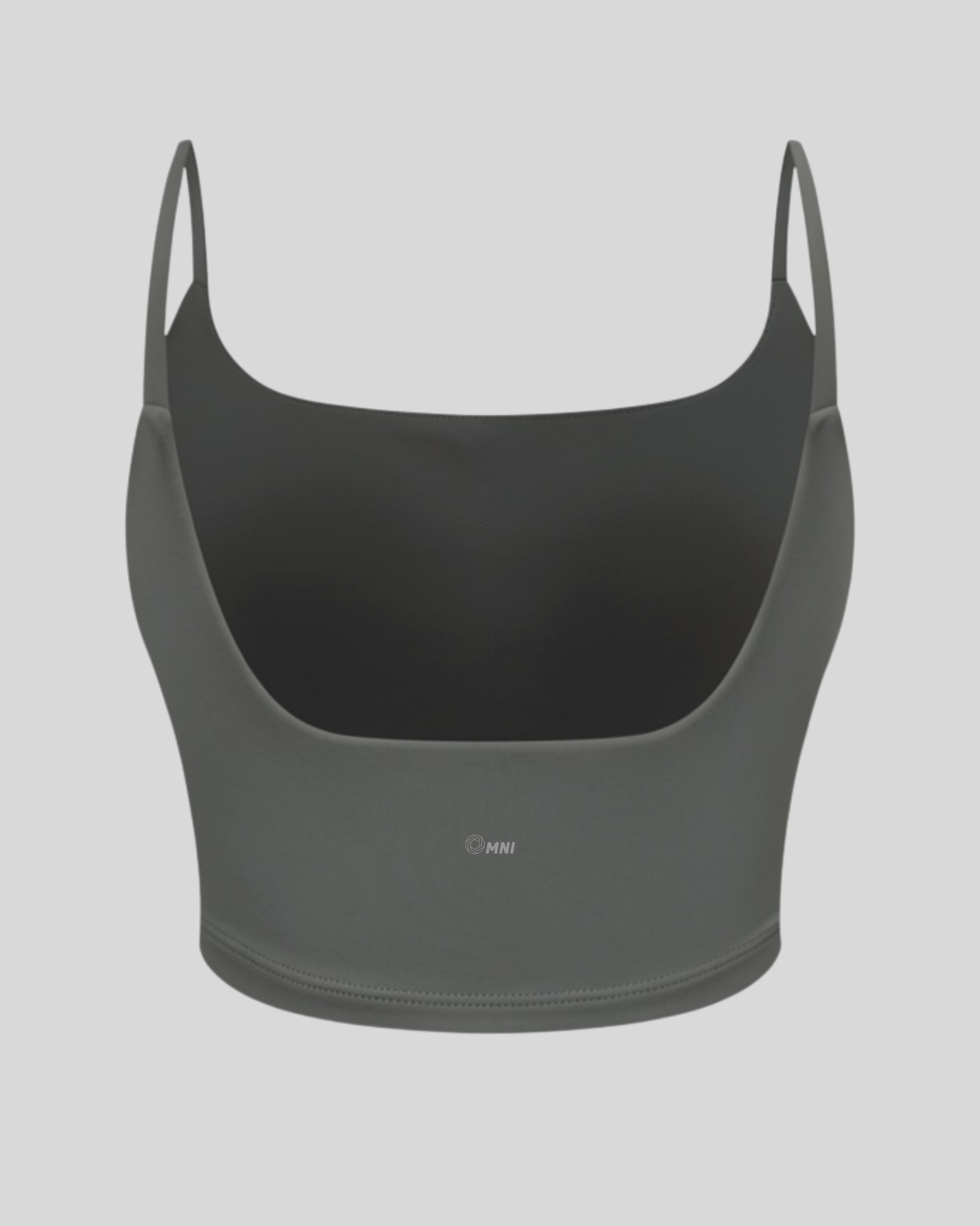 Hugs Scoop Back Cropped Tank