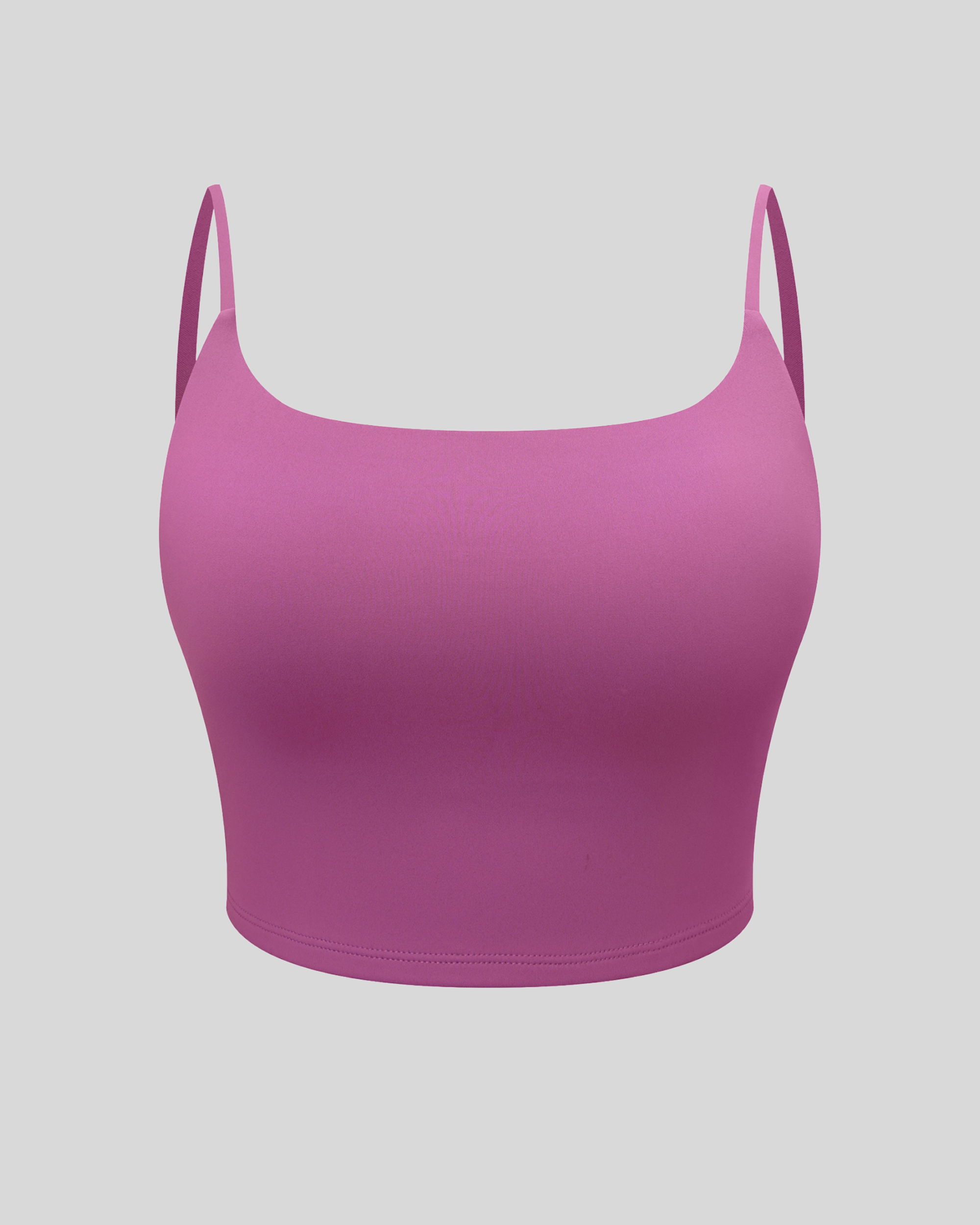 Hugs Scoop Back Cropped Tank