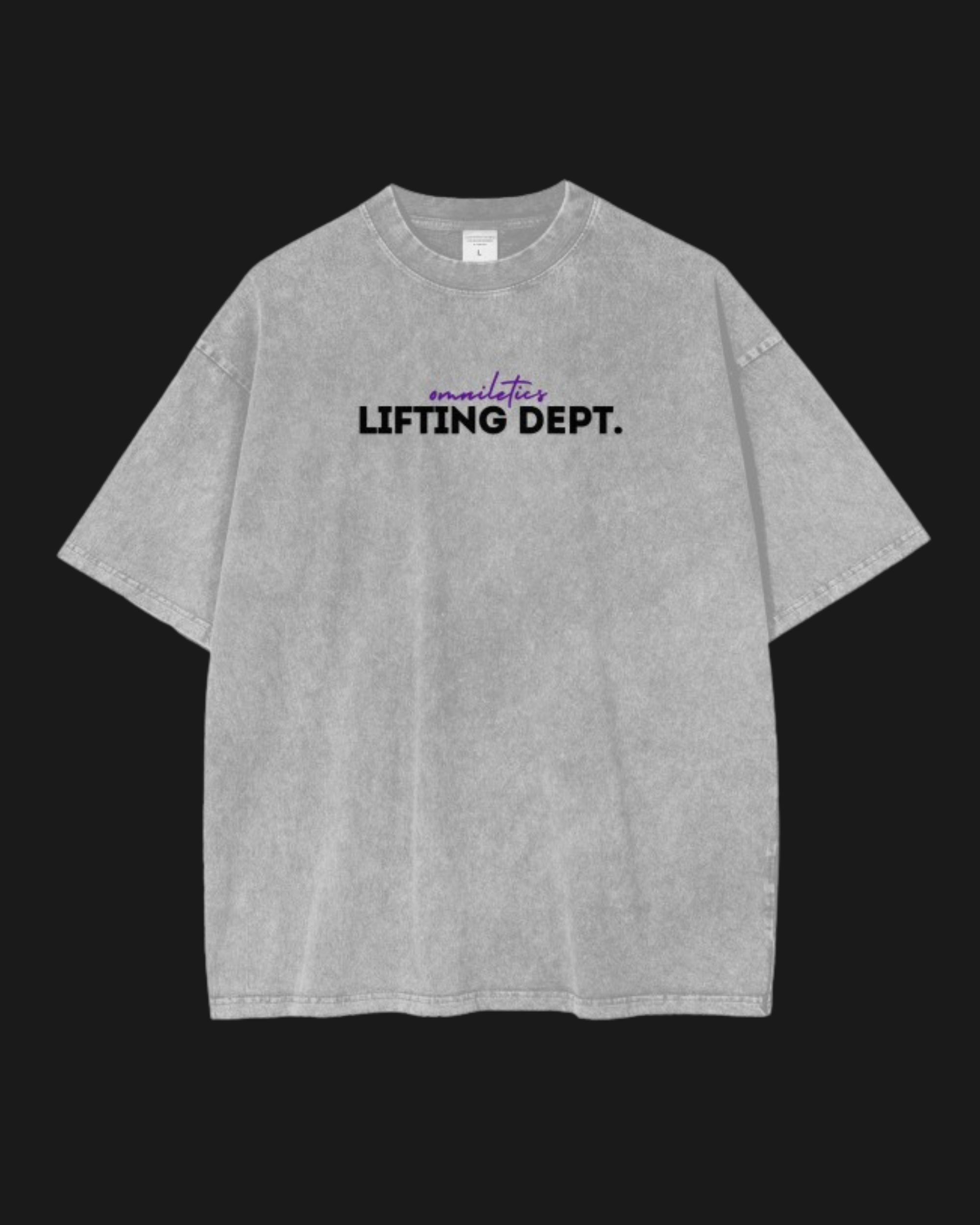 Relaxed Stonewash Tee | Lifting Dept