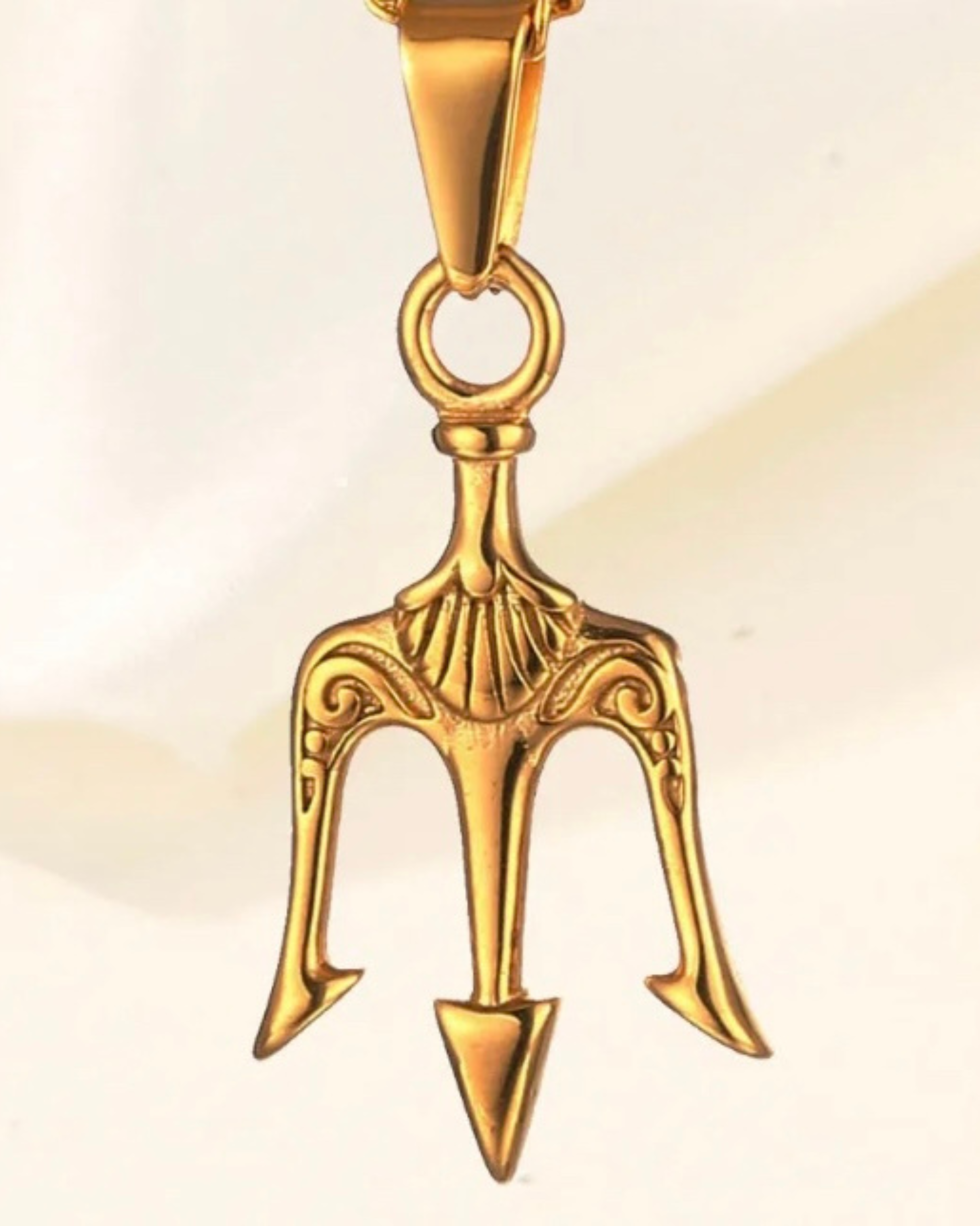Trident (3mm Rope) | Gold
