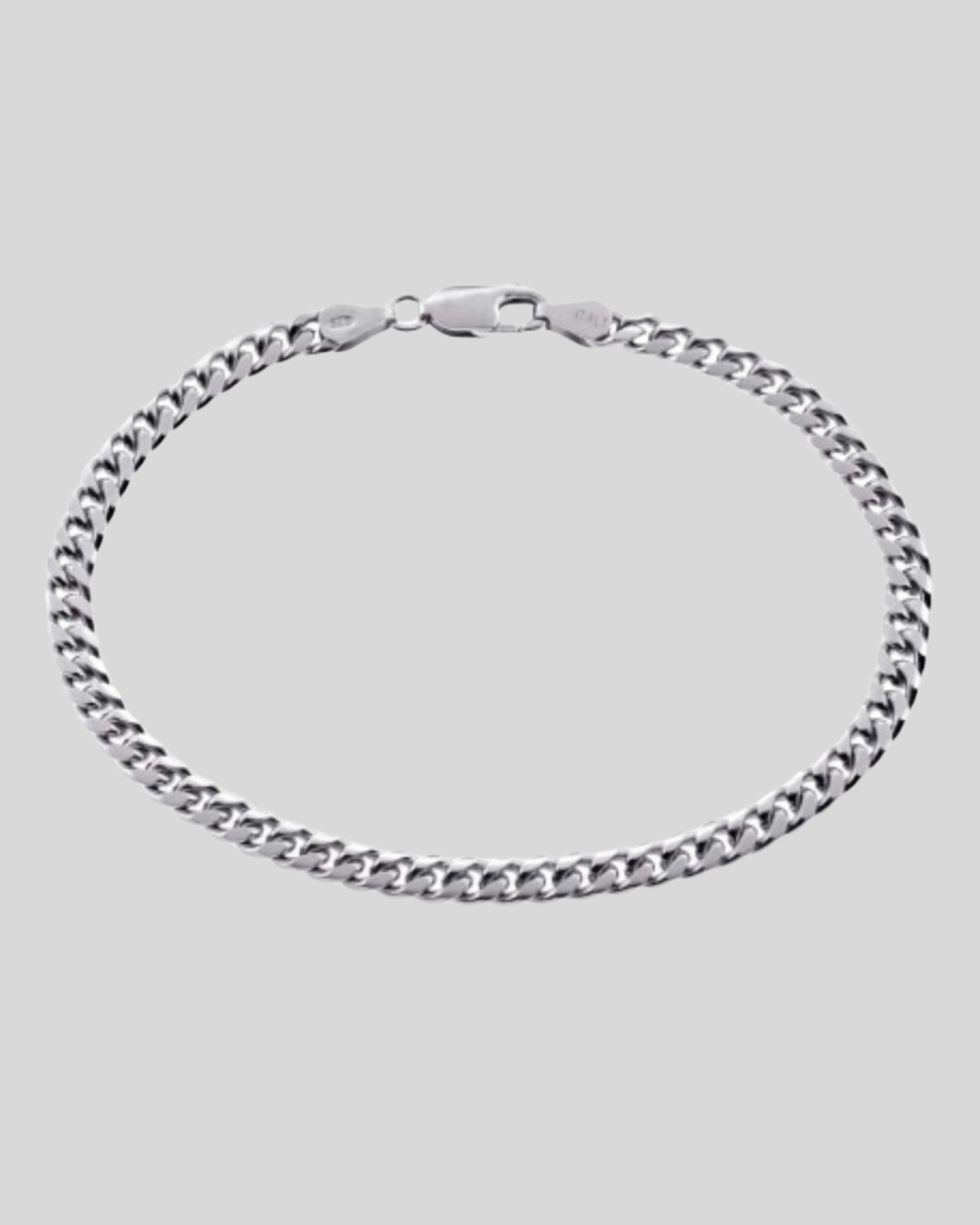 Cuban Bracelet 5mm | Silver