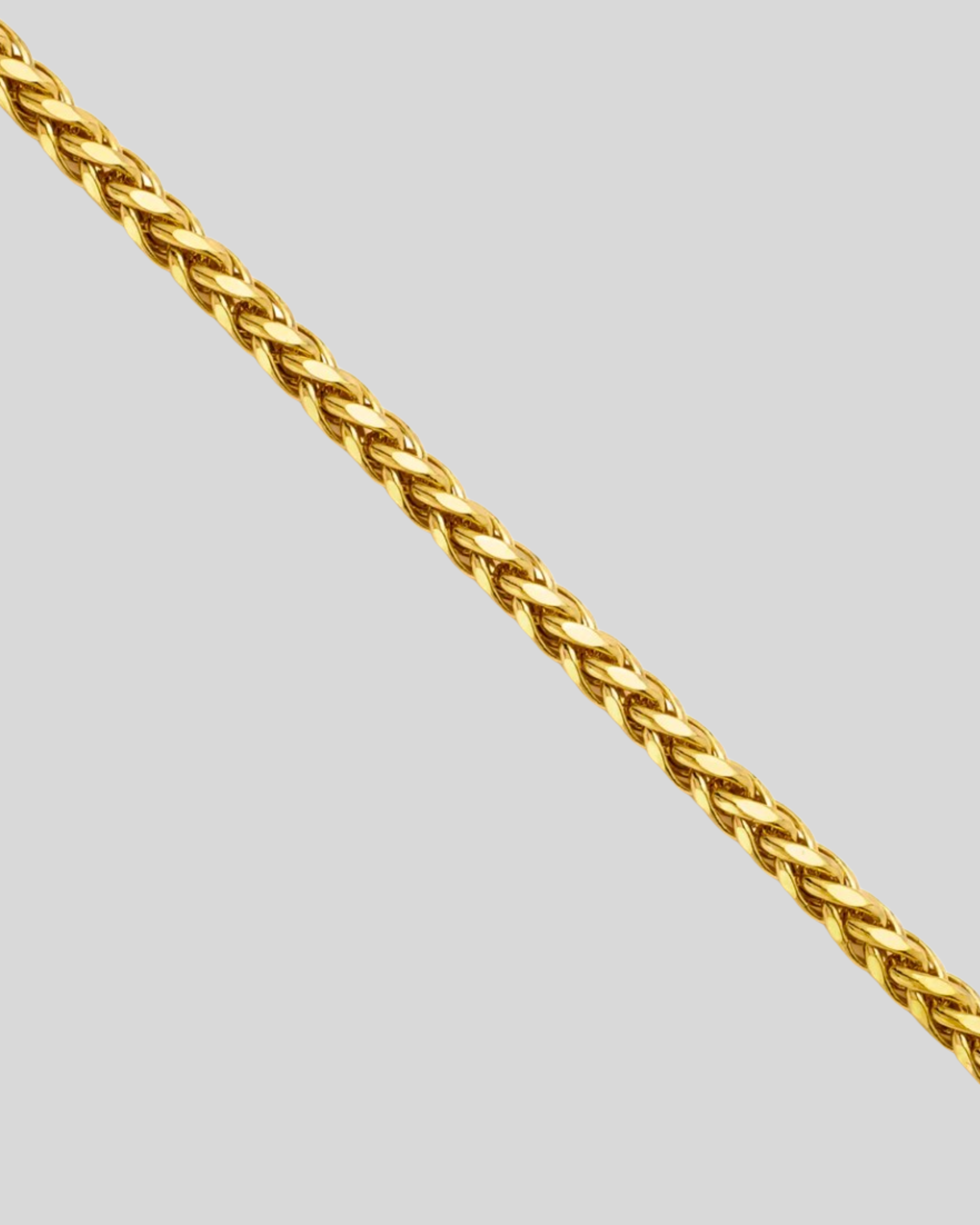 Wheat Bracelet 3mm | Gold