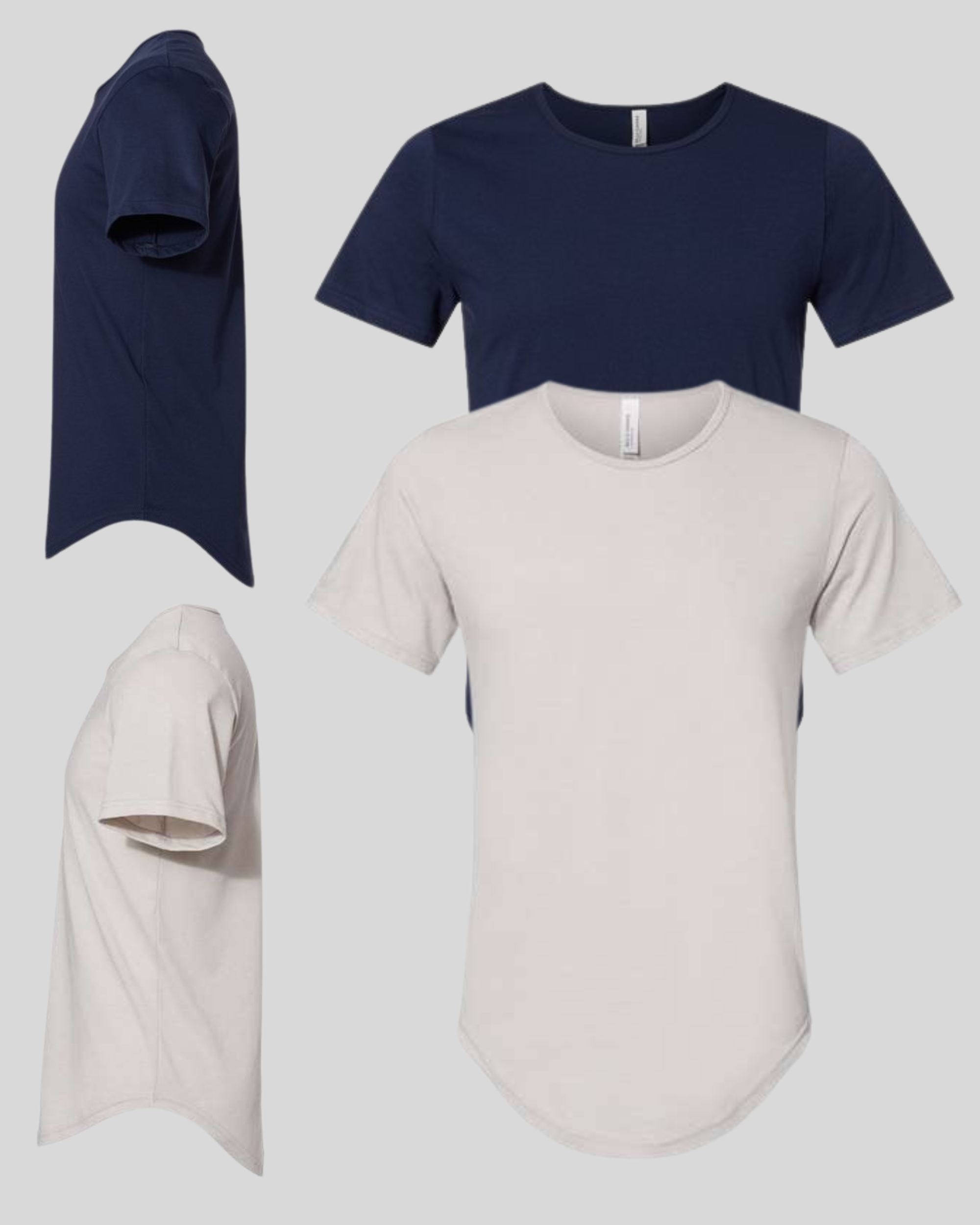 Curved Hem Tee | 2-Packs