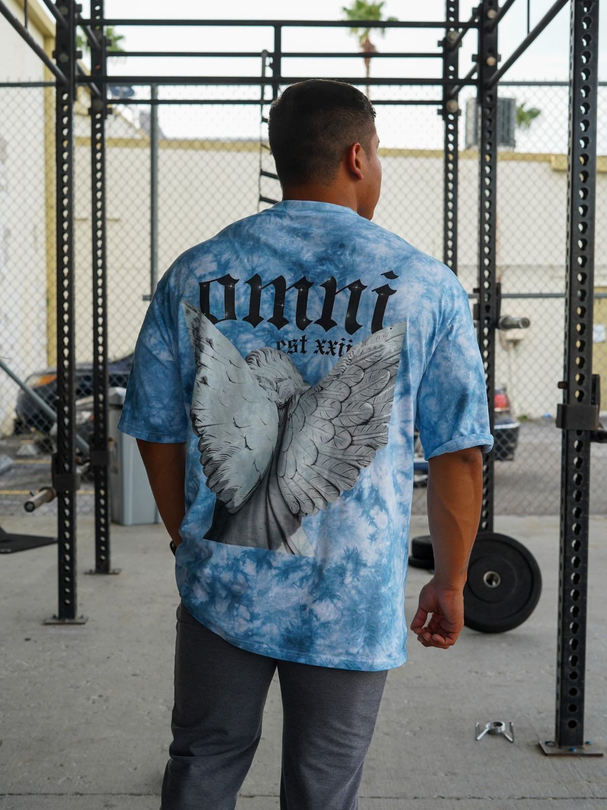 Oversize Tie Dye | Angel Wings