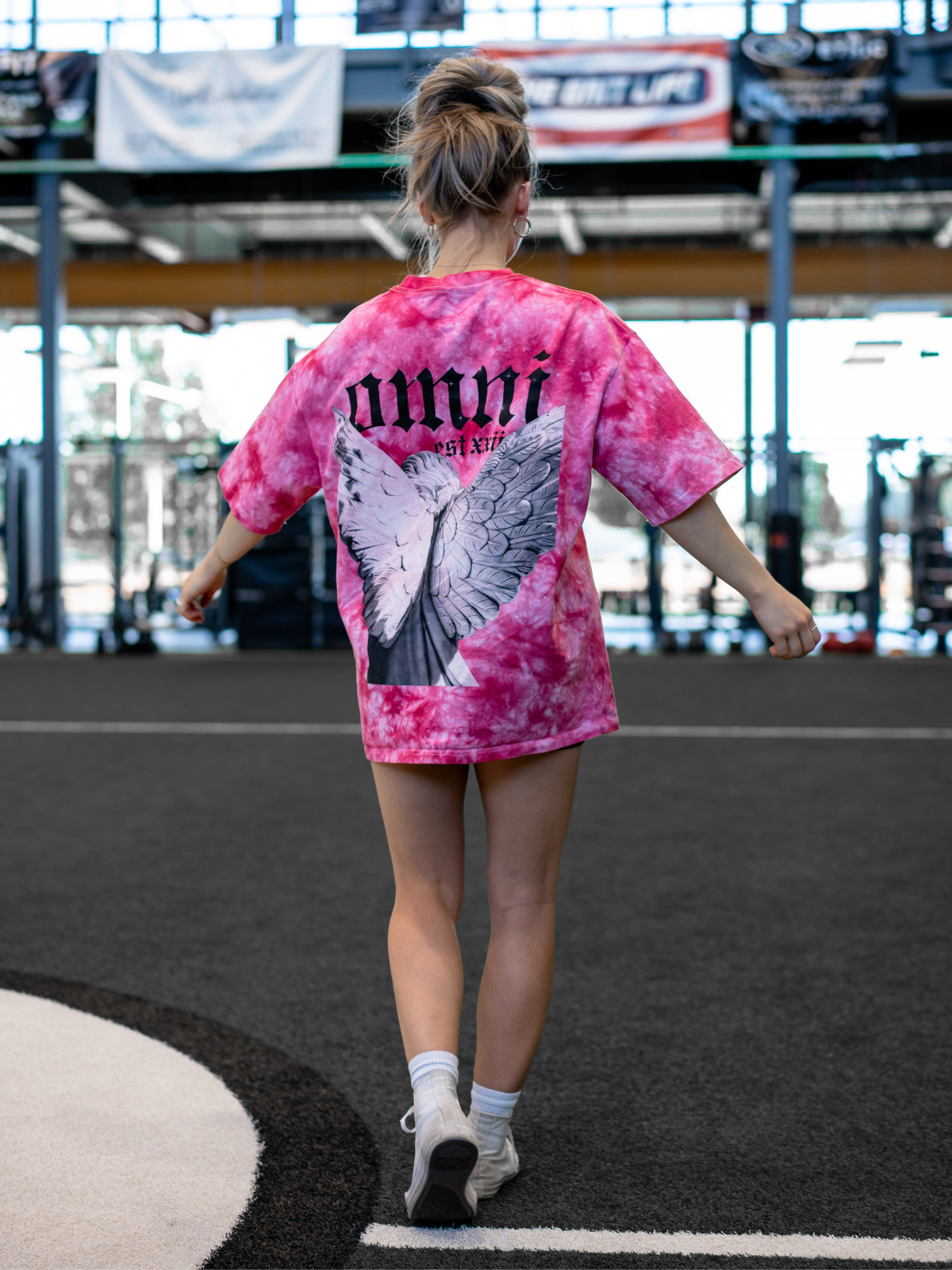 Oversize Tie Dye | Angel Wings