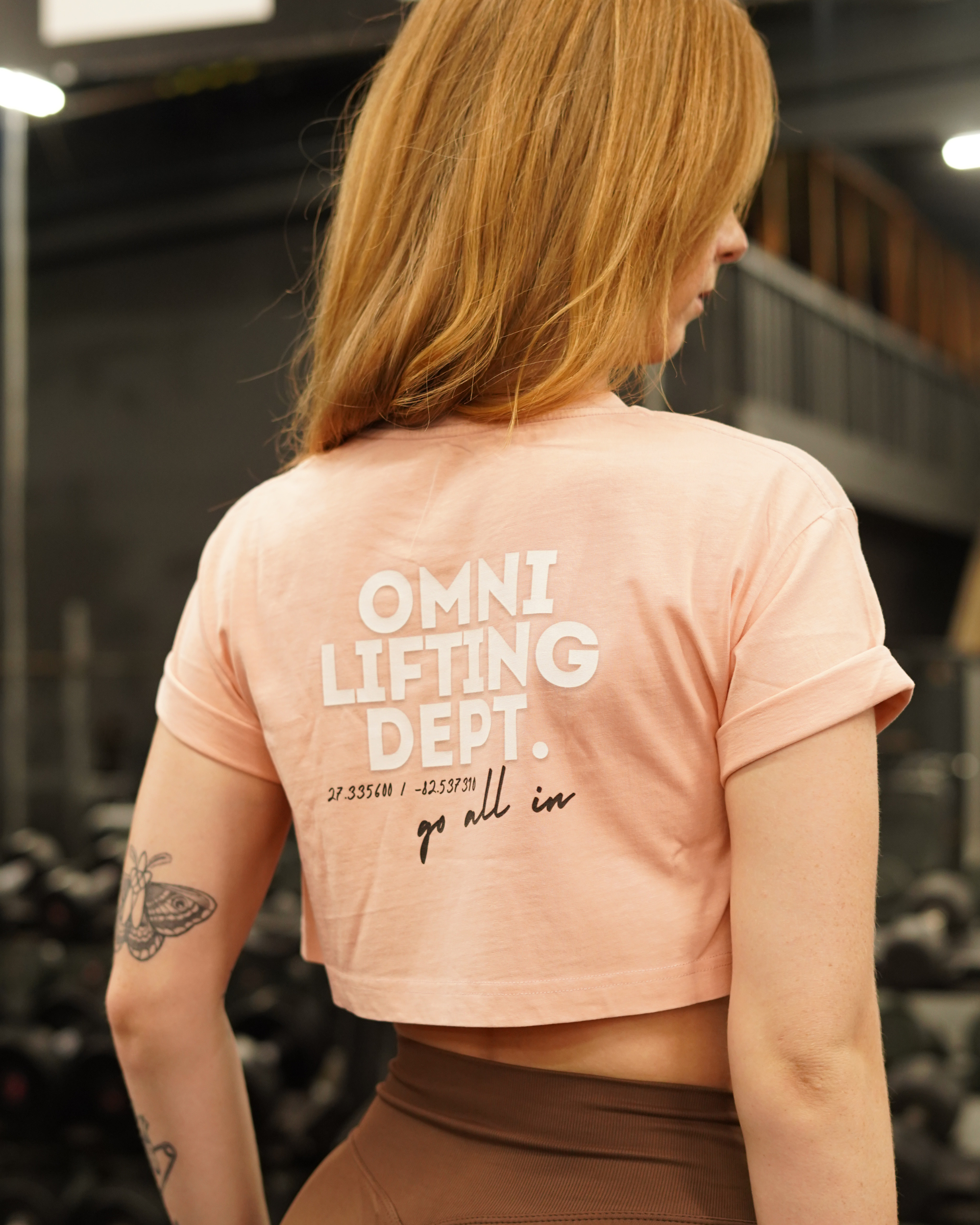 Cropped Tee | Lifting Dept