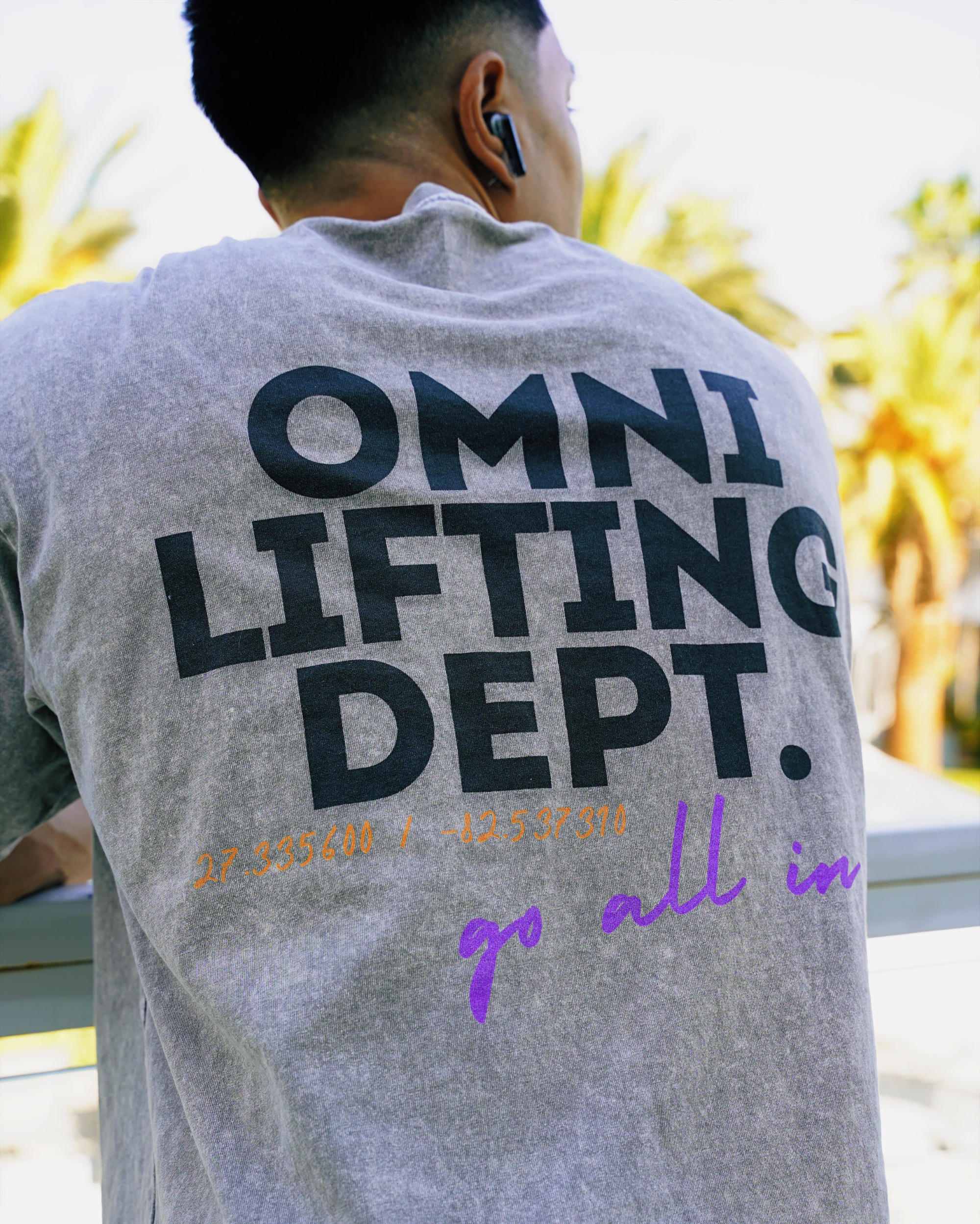 Relaxed Stonewash Tee | Lifting Dept