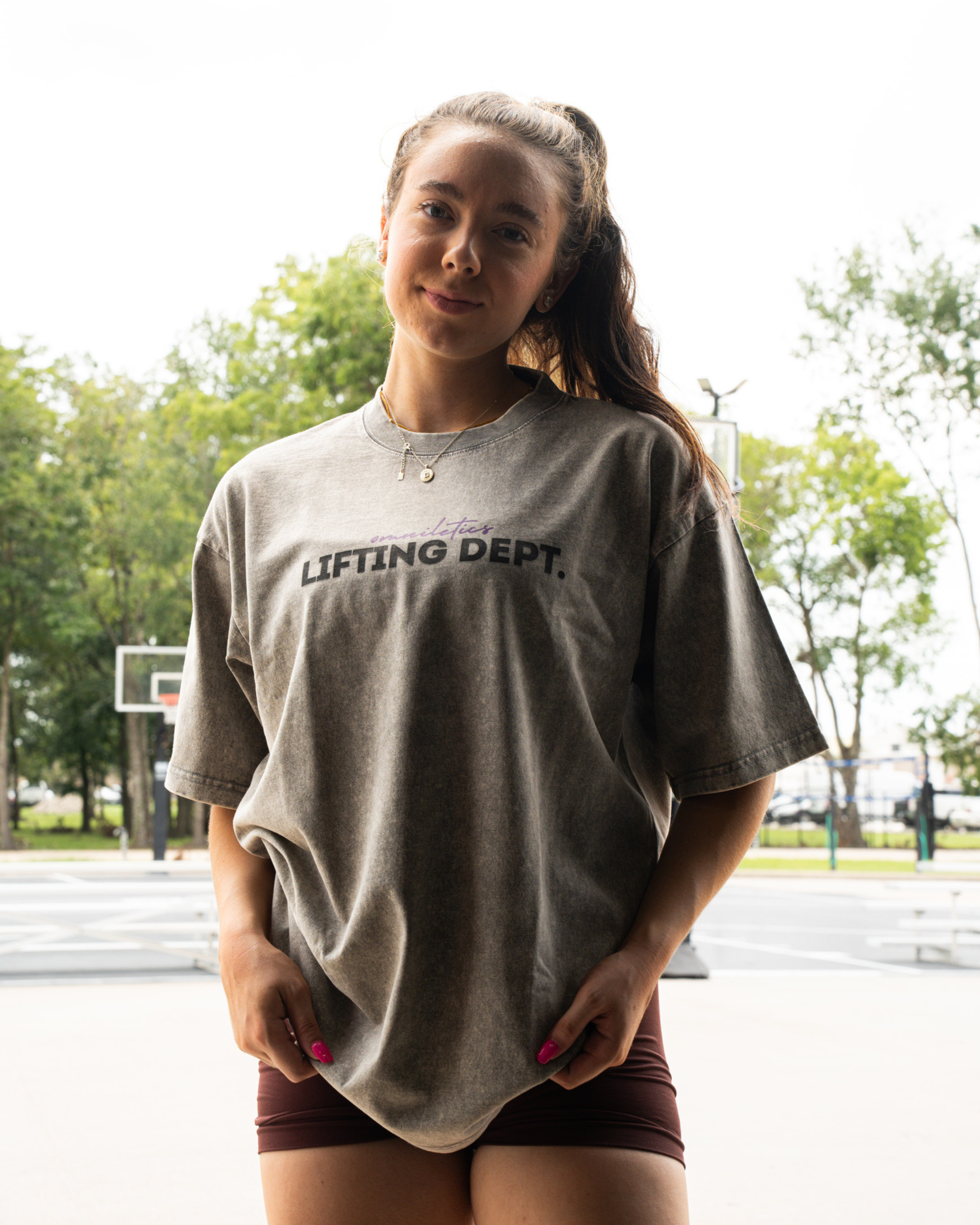 Relaxed Stonewash Tee | Lifting Dept