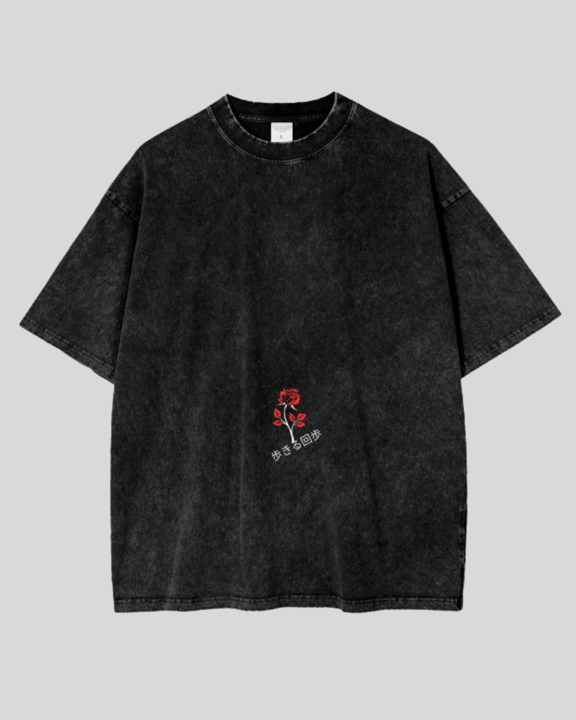 Relaxed Stonewash Tee | Roses