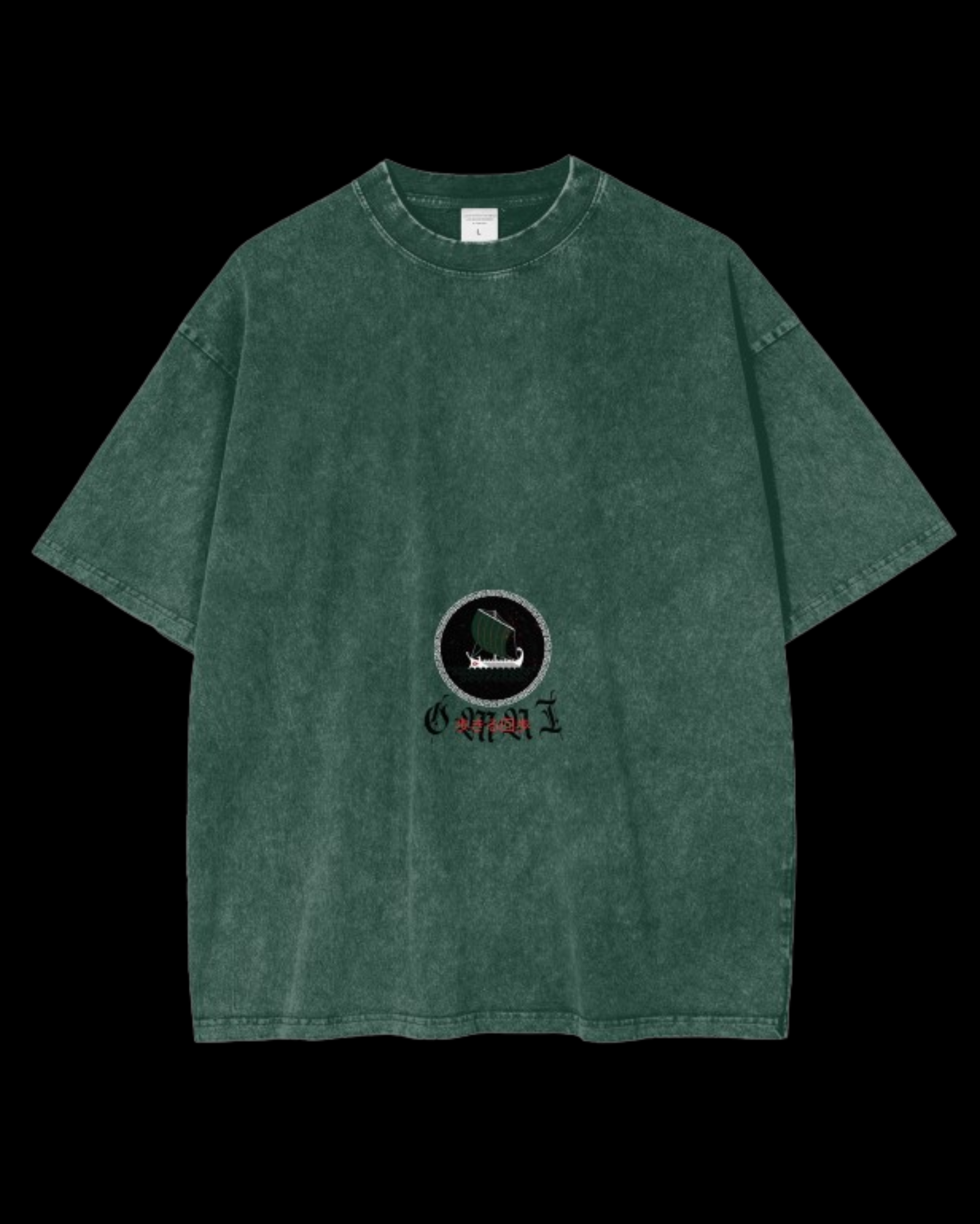 Relaxed Stonewash Tee | Red Sea (#2)