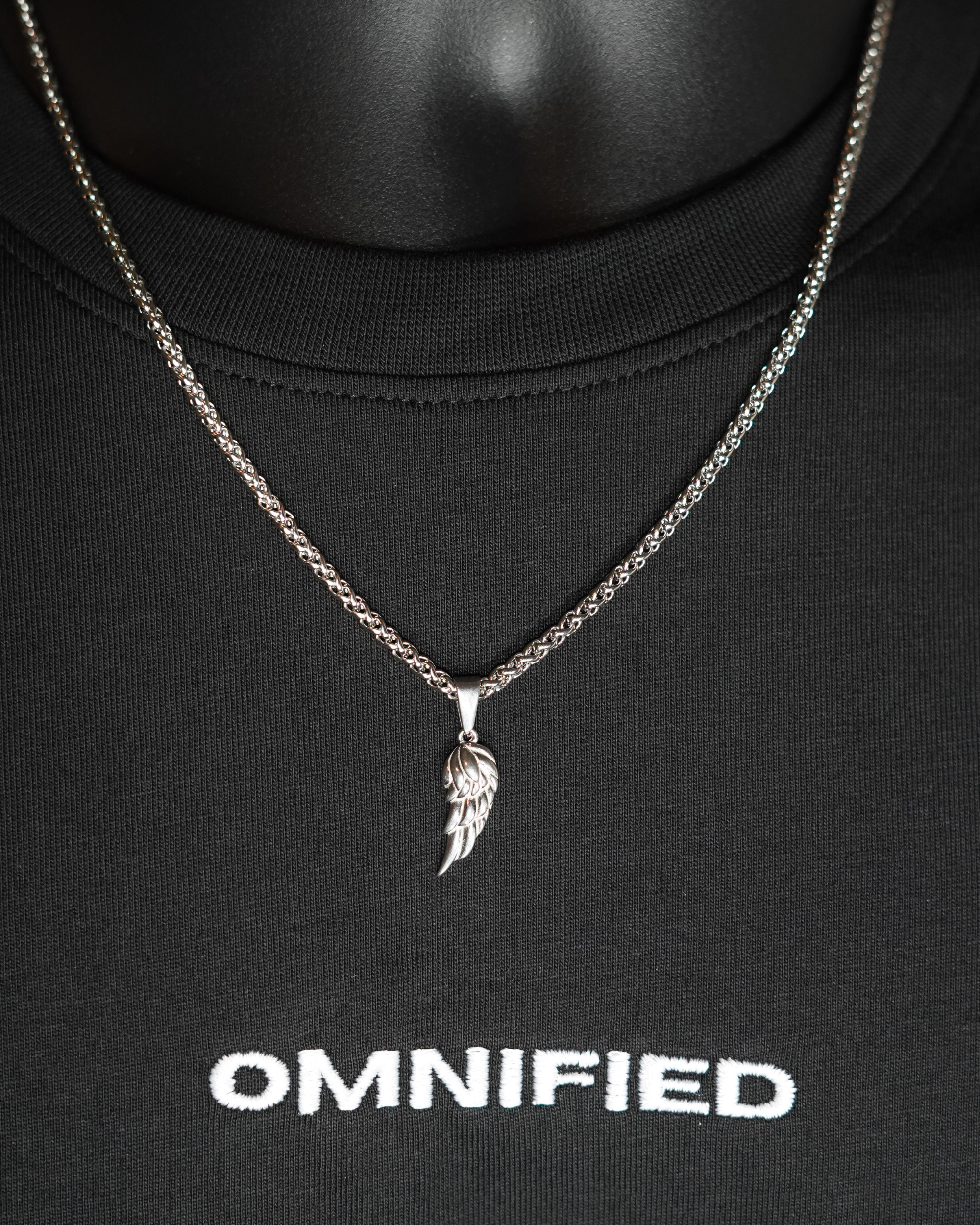 Wing Wheat + Rope 3mm | Silver