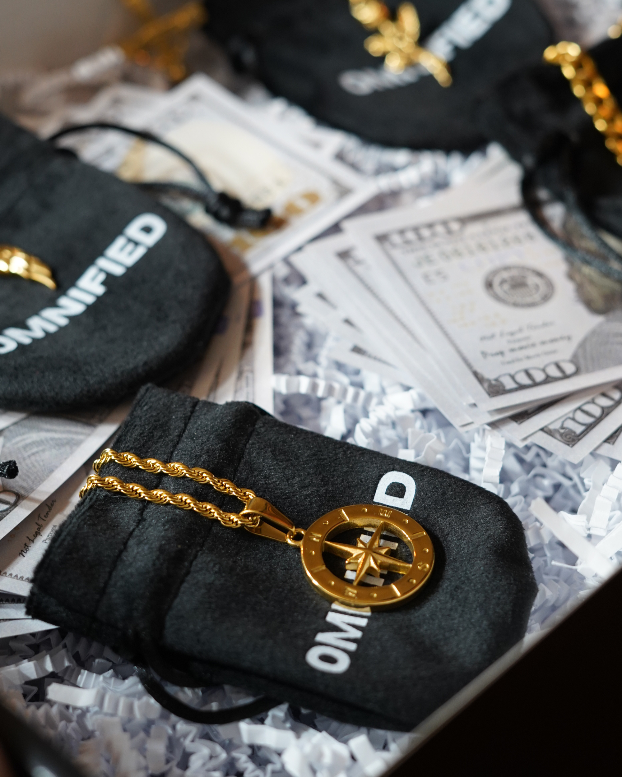 Compass Rope + Cuban 5mm | Gold