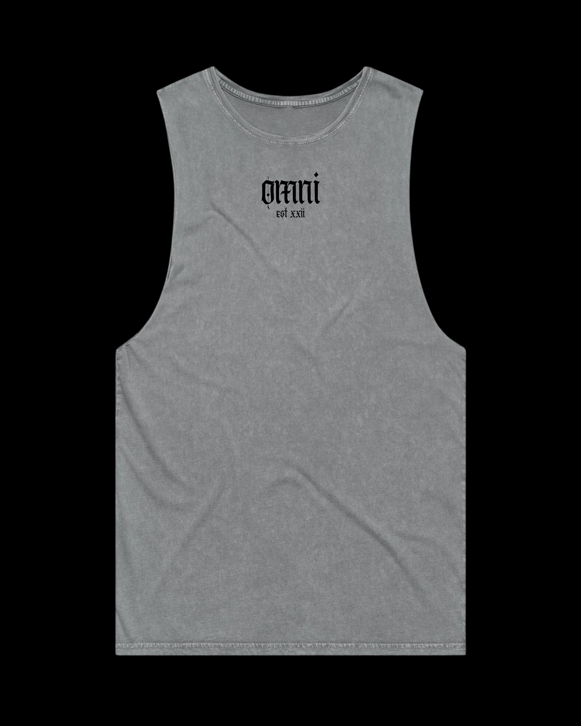 Stonewash Cutoffs