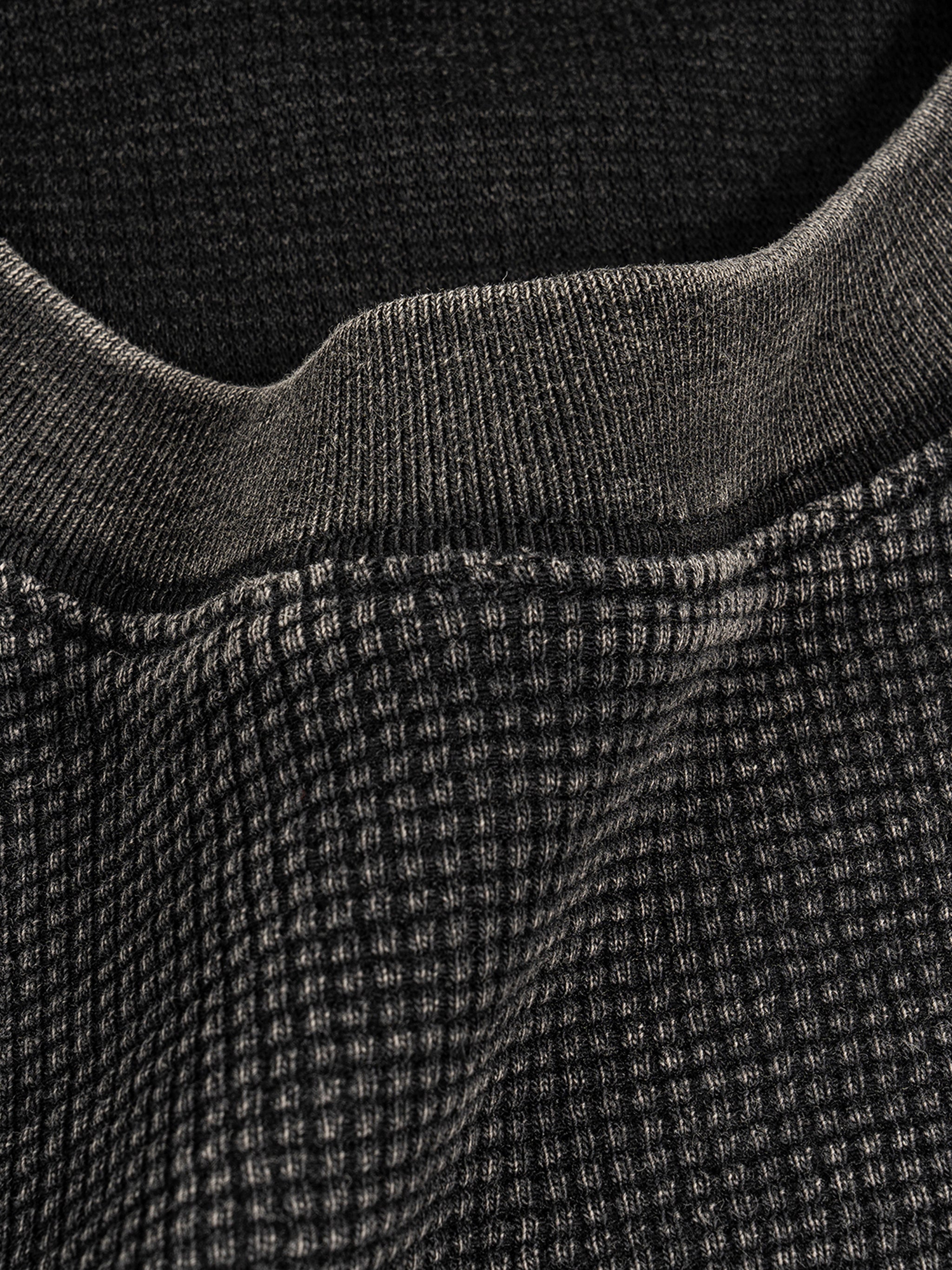 Washed Waffle Boxy Tee