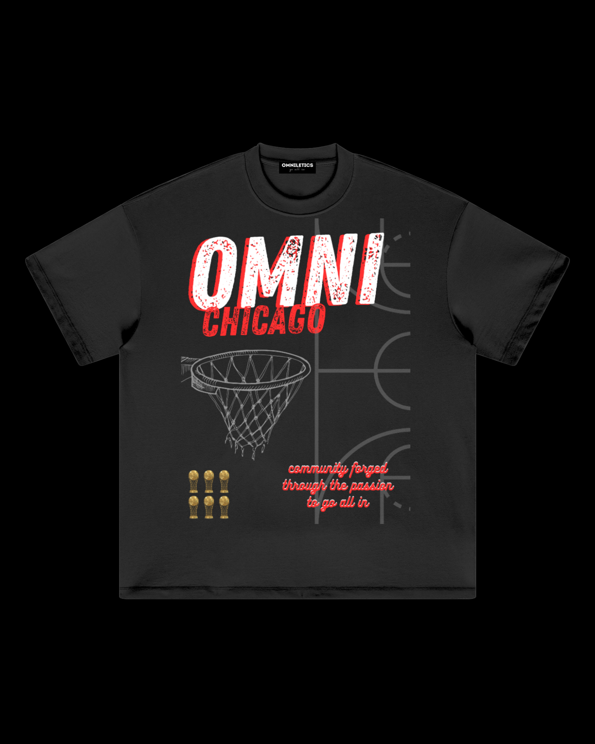 Premium Oversized Tee | Chicago 23