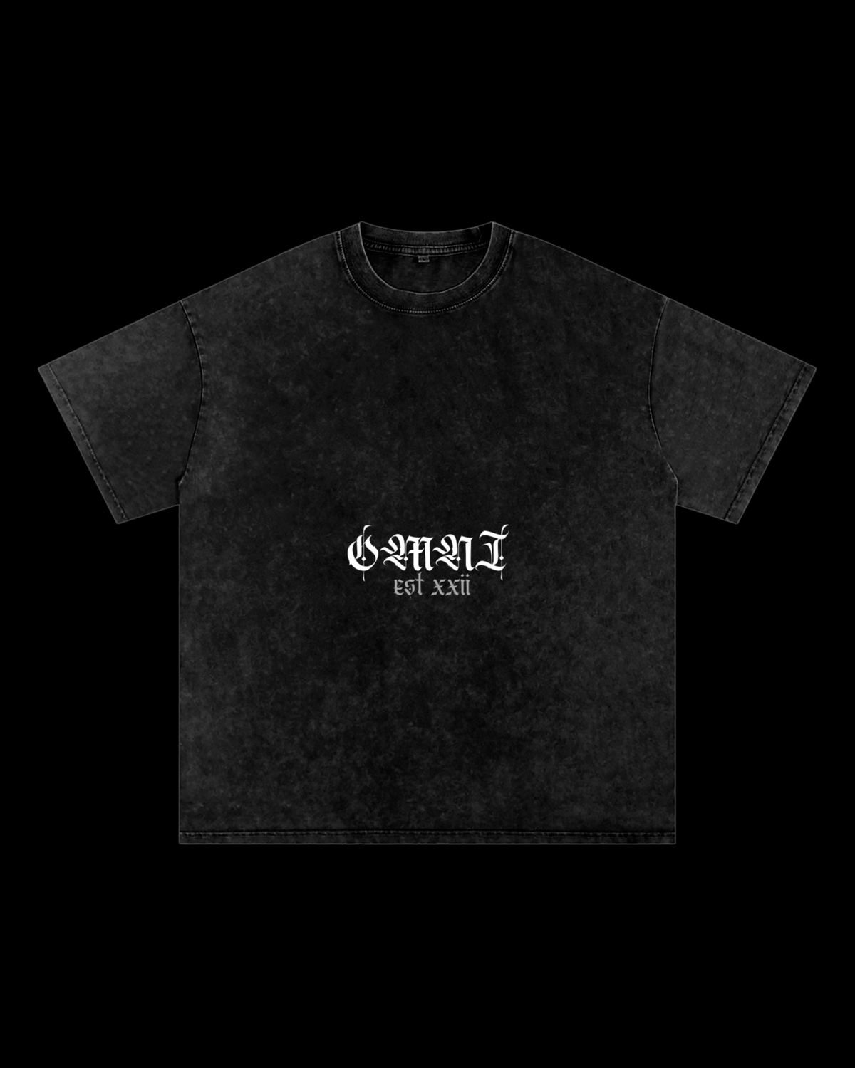 Relaxed Stonewash Tee | "X"