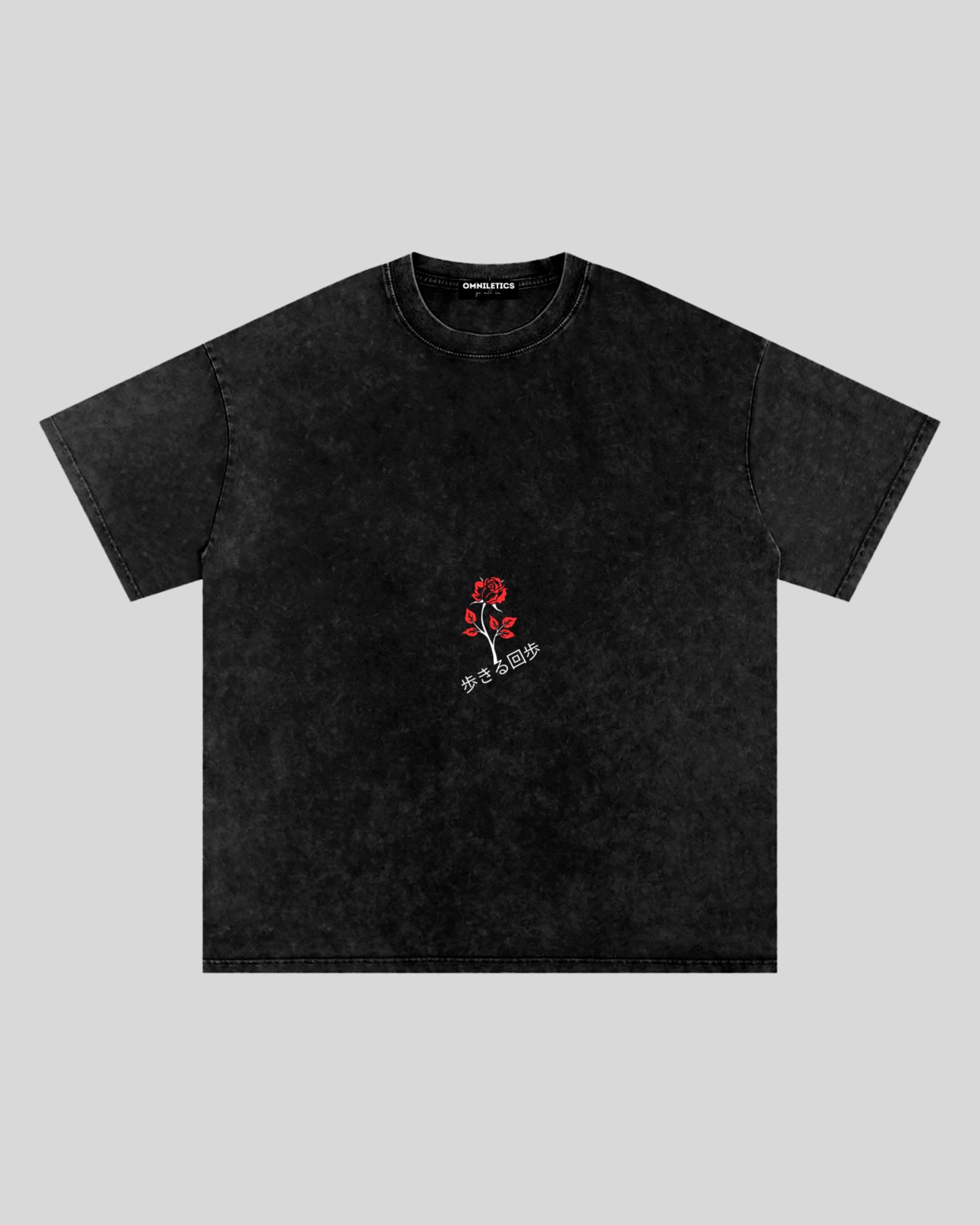 Relaxed Stonewash Tee | Roses