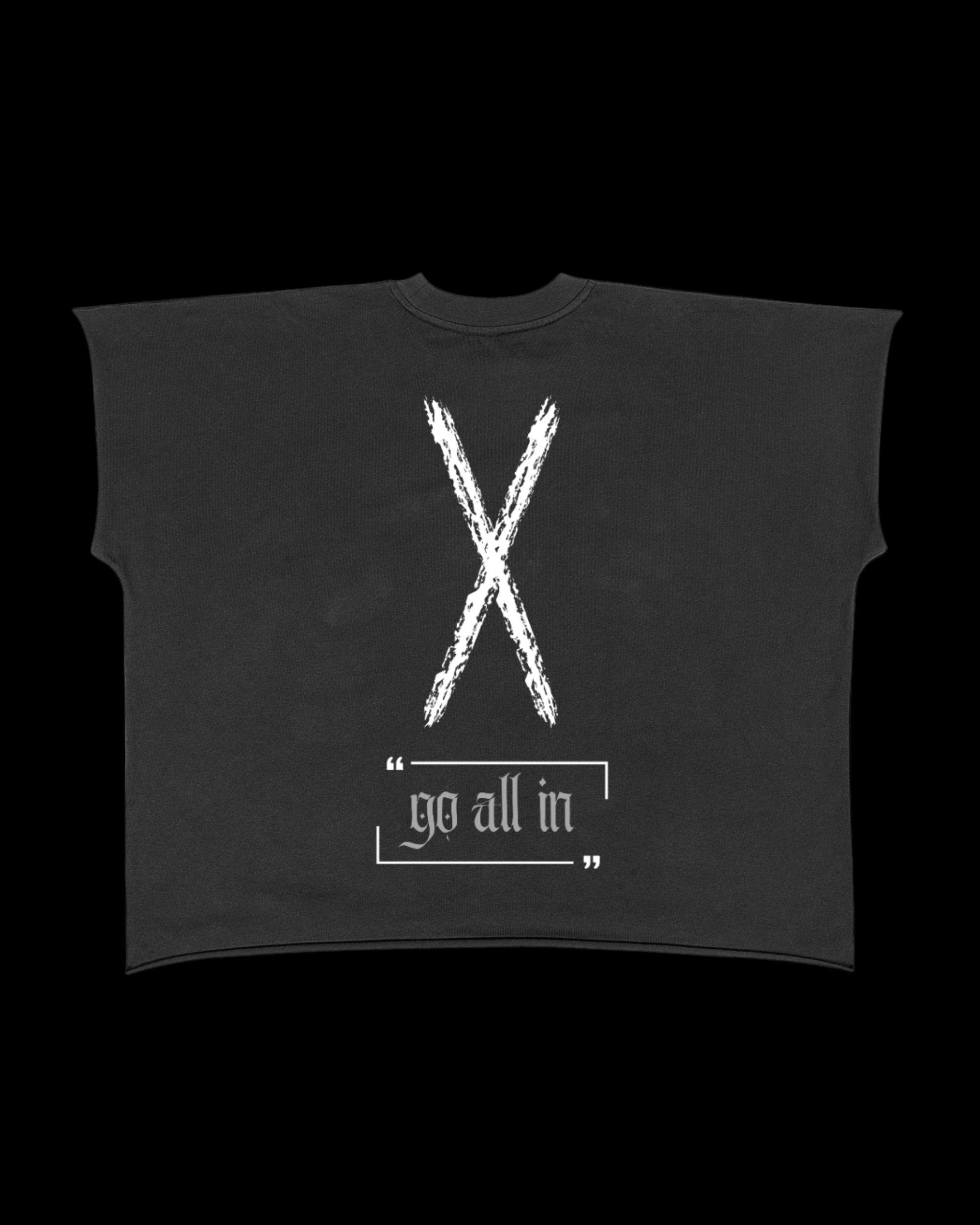 Raw Edge Box Tee | X