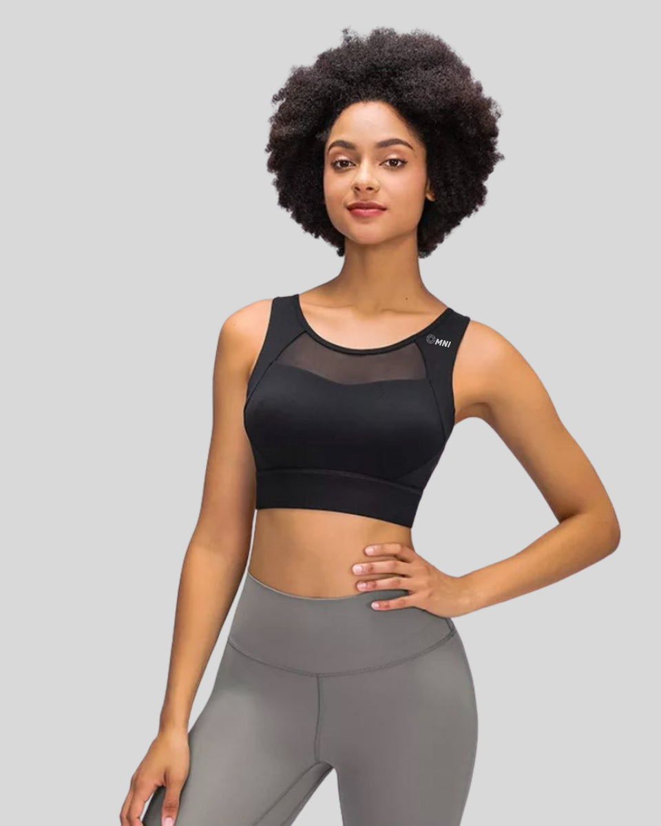 Hugs Crossed Bra  Black – Omniletics