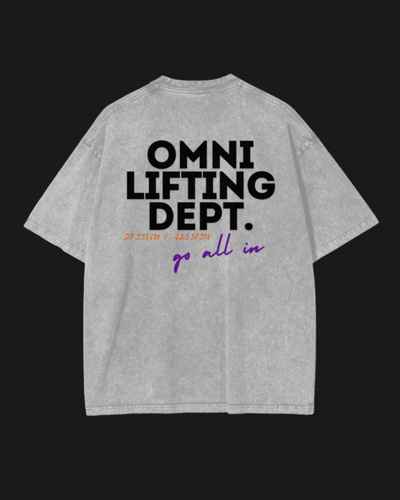 Relaxed Stonewash Tee | Lifting Dept