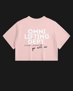 Cropped Tee | Lifting Dept