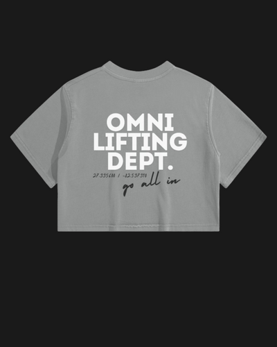 Cropped Tee | Lifting Dept