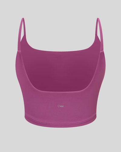 Hugs Scoop Back Cropped Tank
