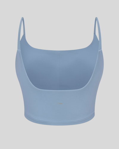 Hugs Scoop Back Cropped Tank