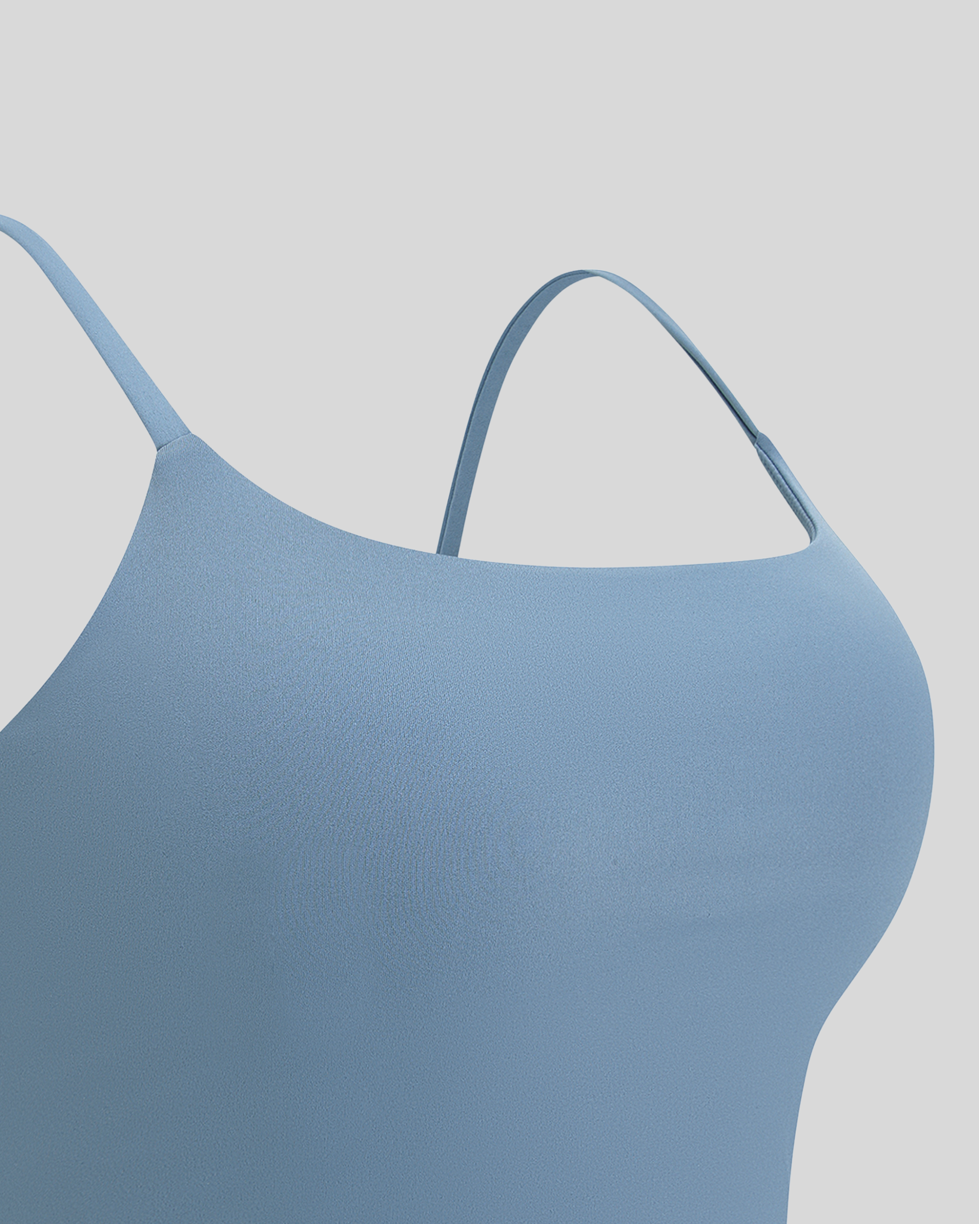 Hugs Scoop Back Cropped Tank