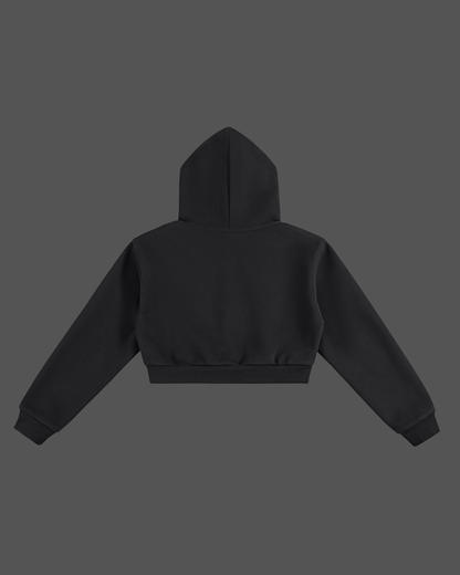 Essential Cropped Hoodie