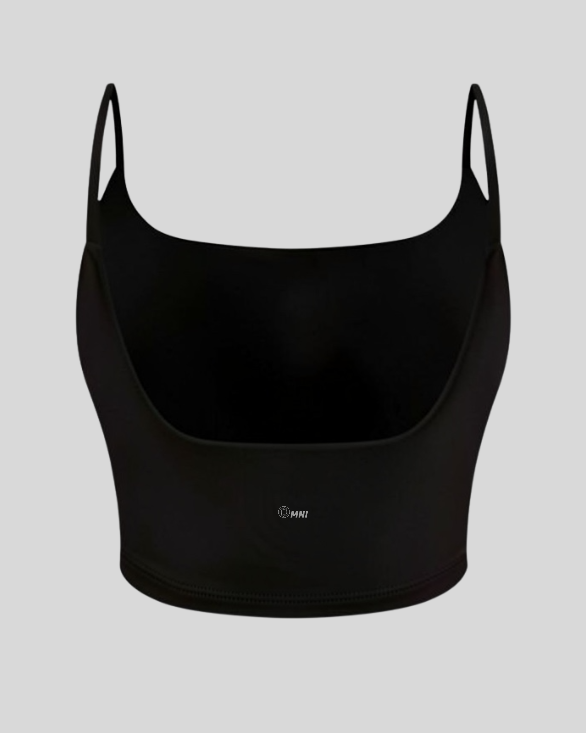 Hugs Scoop Back Cropped Tank