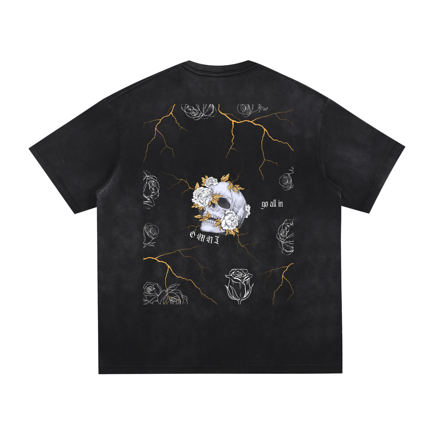 Vintage Washed Hand-Frayed T-Shirt