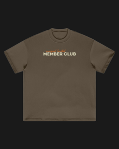 Premium Oversized Tee | Member Club