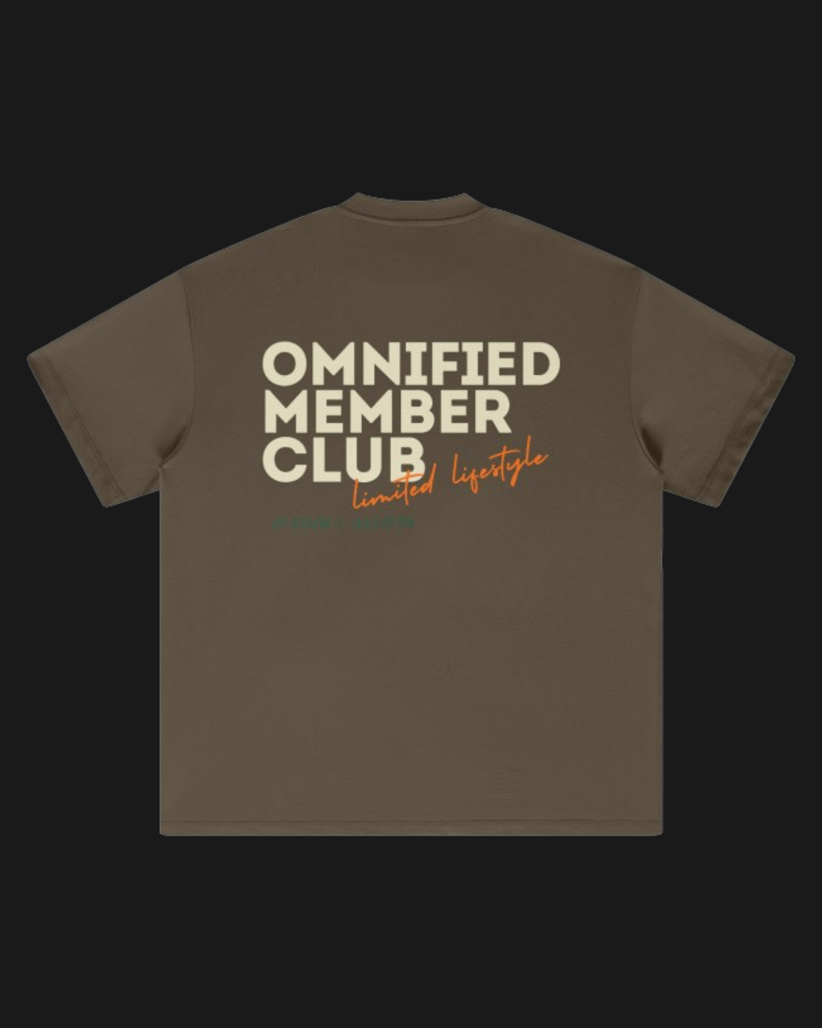 Premium Oversized Tee | Member Club