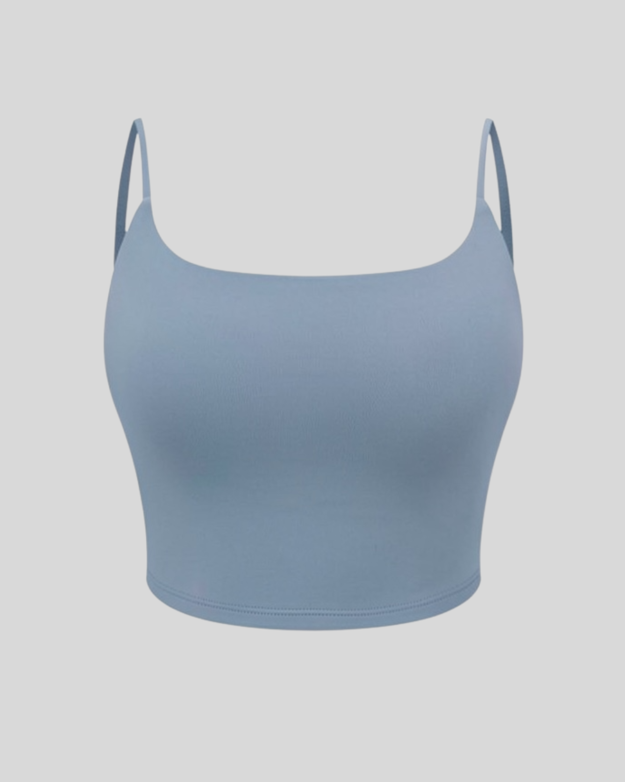 Hugs Scoop Back Cropped Tank