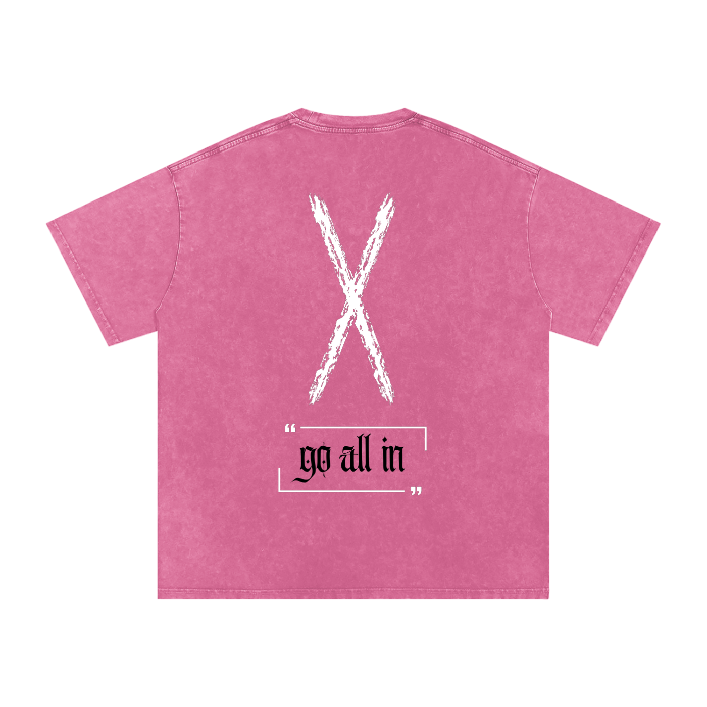 Relaxed Stonewash Tee | "X"