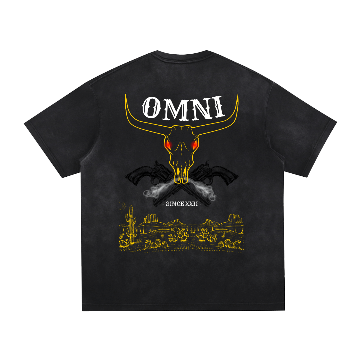 Vintage Washed Hand-Frayed T-Shirt
