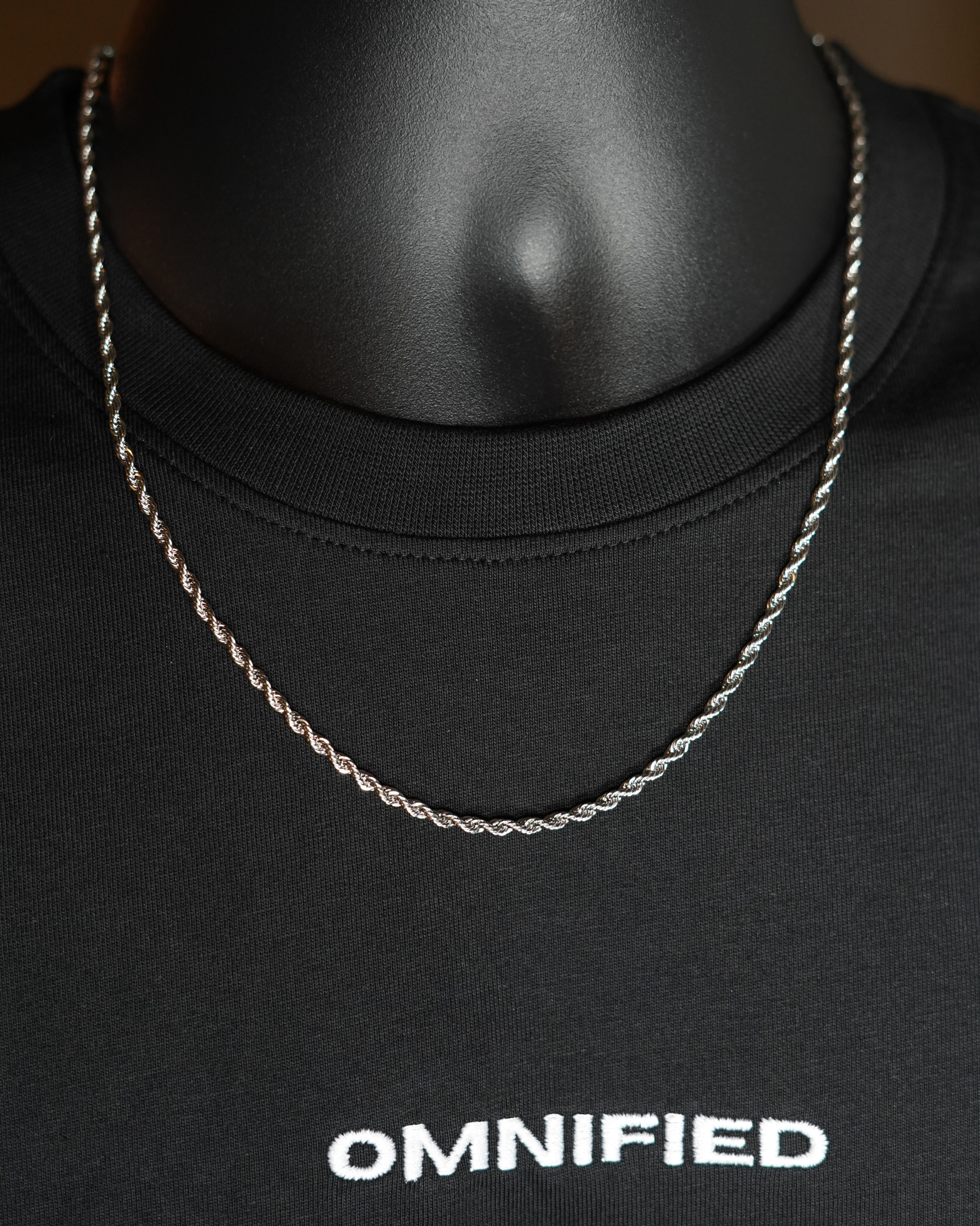 Rope Chain 3mm | Silver