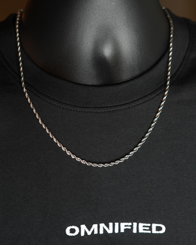 Rope Chain 3mm | Silver