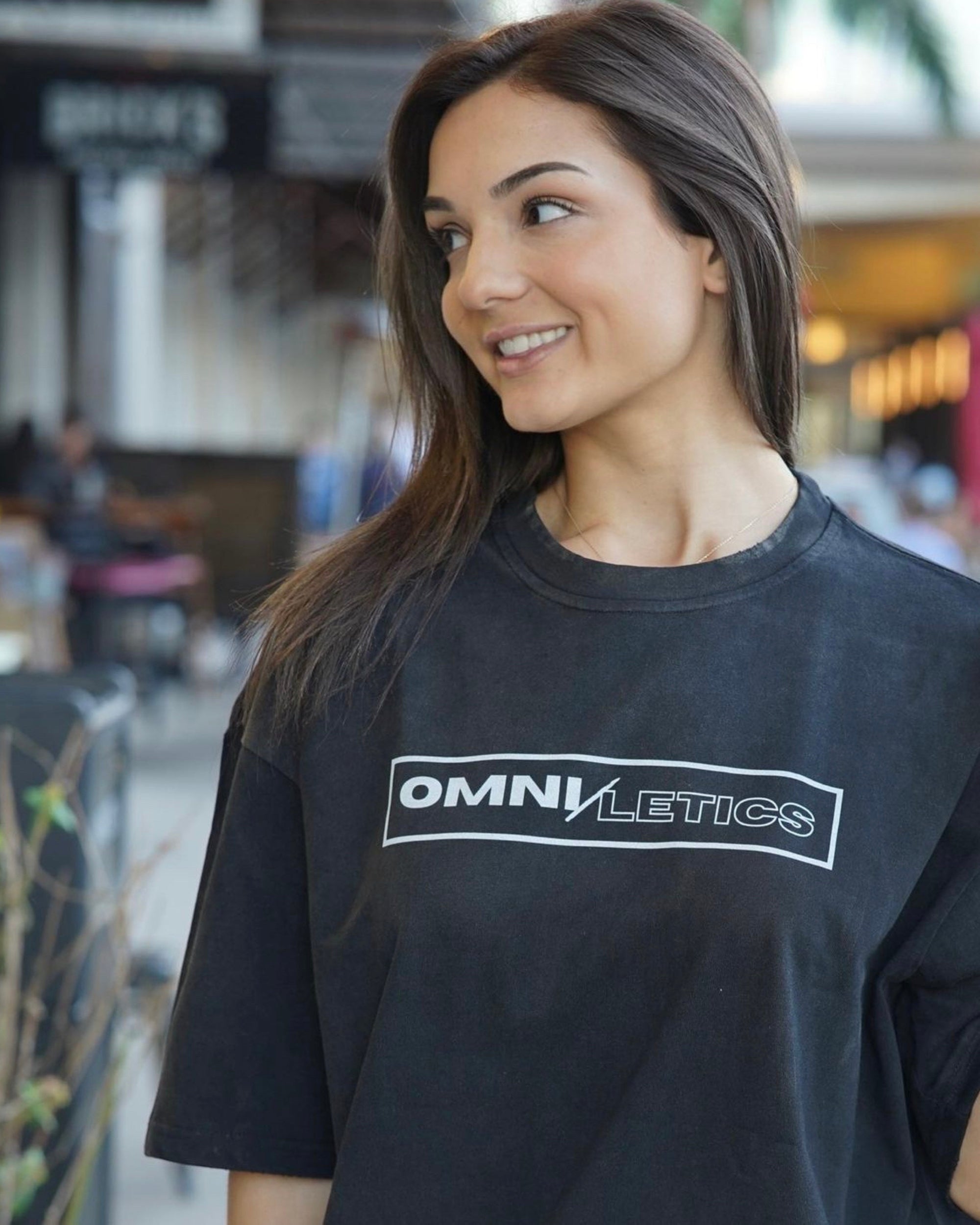 Relaxed Frayed Tee | Legacy