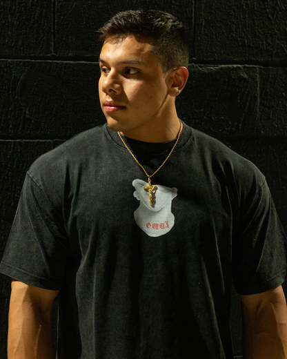 Relaxed Stonewash Tee | Statue [𝔯𝔢𝔡]