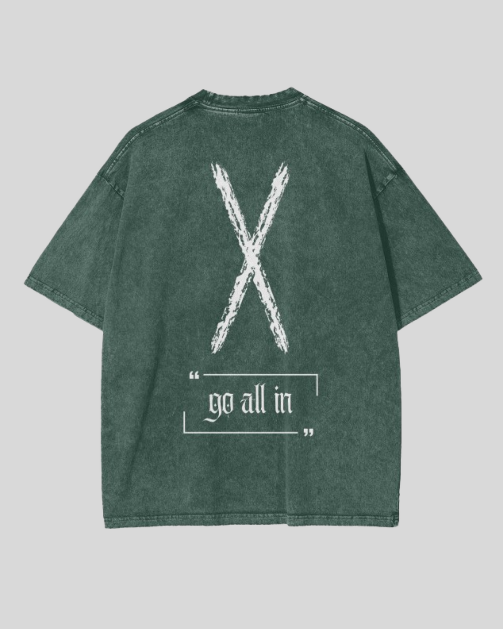 Relaxed Stonewash Tee | "All In X"