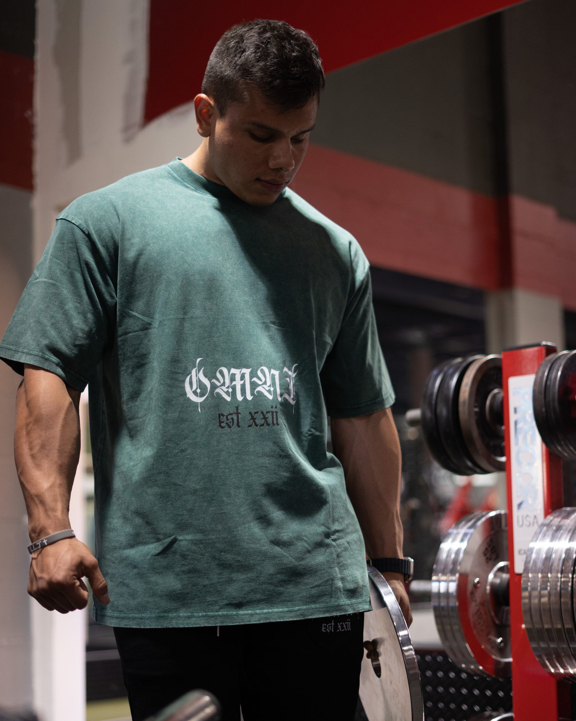 Relaxed Stonewash Tee | "X"
