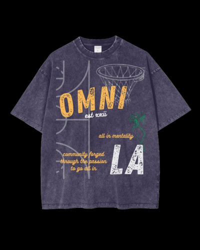 Relaxed Stonewash Tee | LA 824