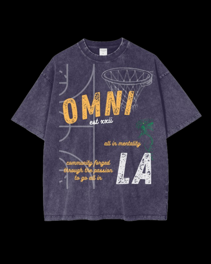 Relaxed Stonewash Tee | LA 824