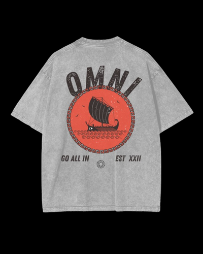Relaxed Stonewash Tee | Red Sea