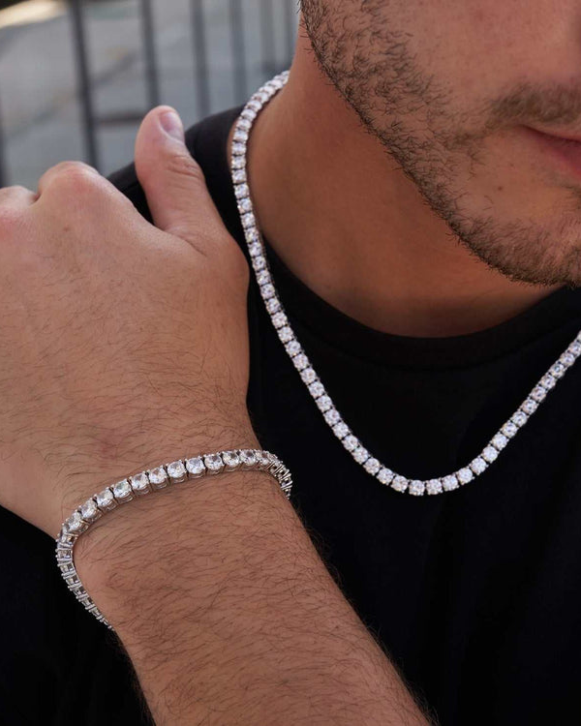 Premium Tennis Bracelet | Silver