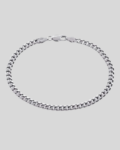 Cuban Bracelet 5mm | Silver